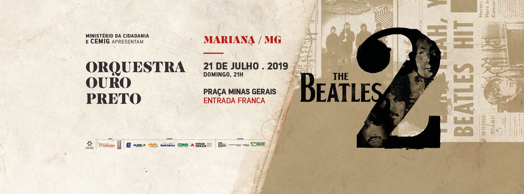 Beatles 2, em Mariana!