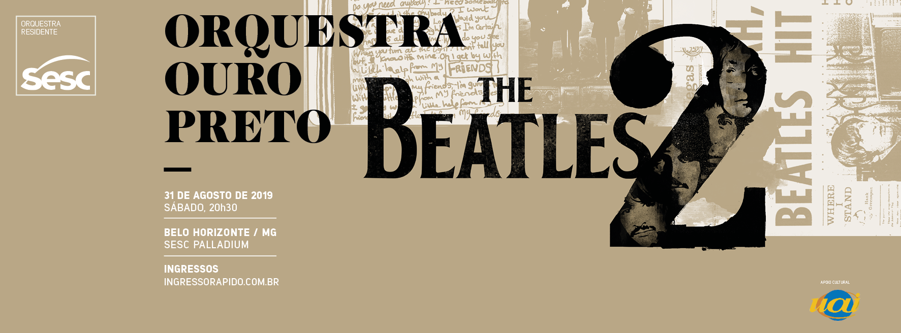 Beatles 2, no Sesc Palladium