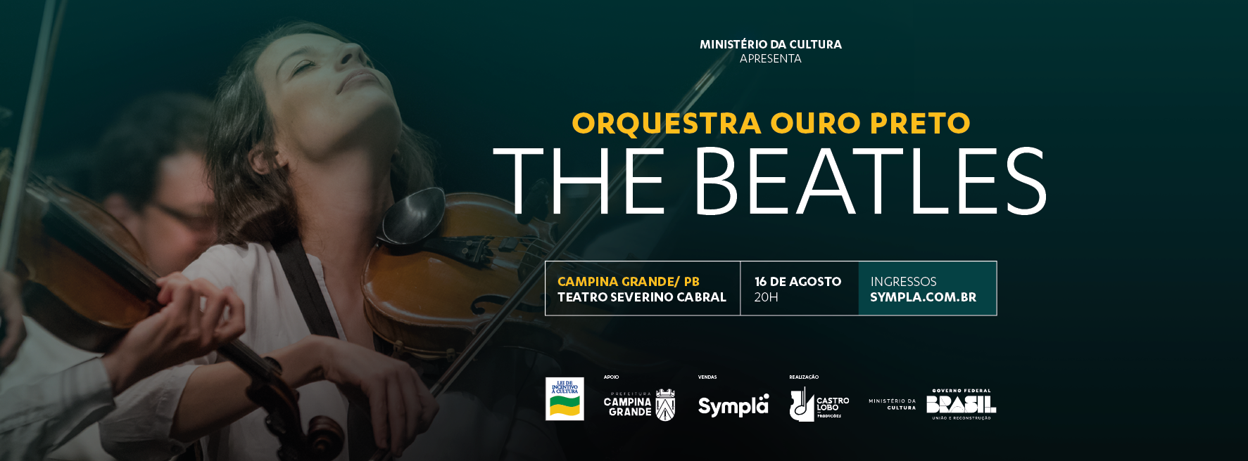 The Beatles, em Campina Grande – Orquestra Ouro Preto