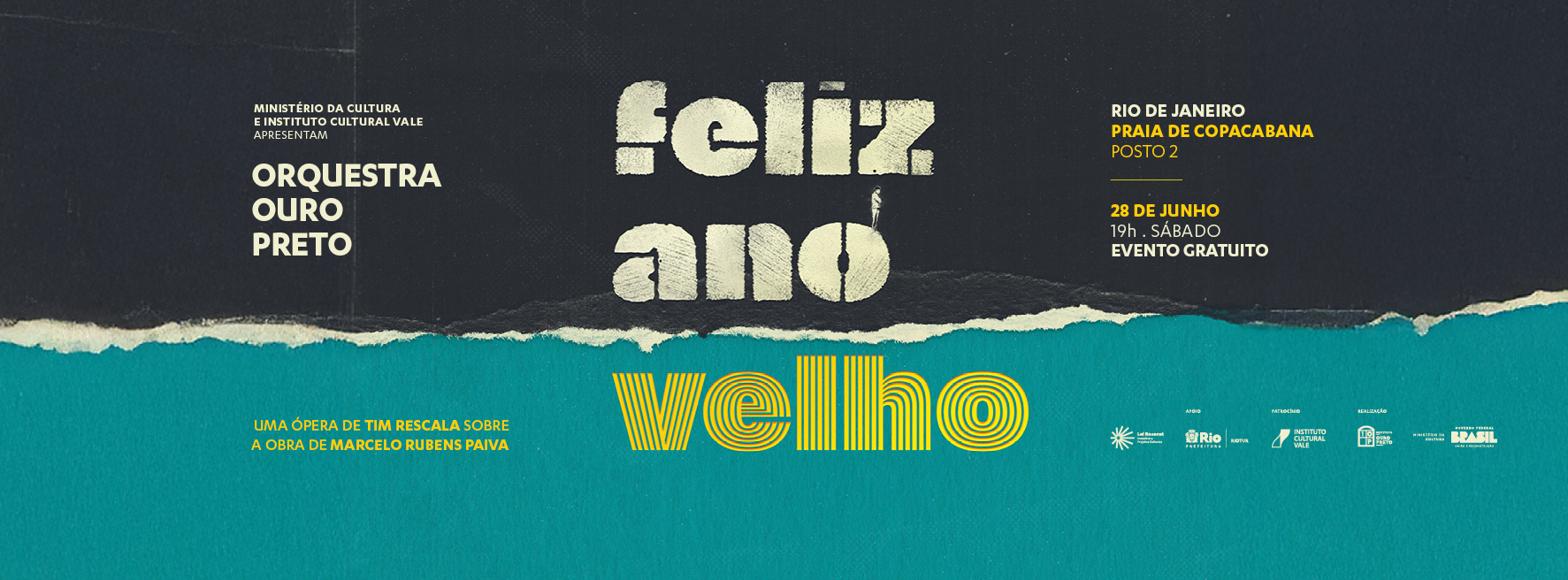 RIO DE JANEIRO/RJ – Orquestra Ouro Preto Vale Festival 2025 – Feliz Ano Velho, a Ópera